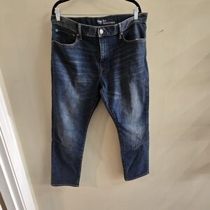 GAP Men's Deep Blue Slim Coupe Etroite Jeans 36×30